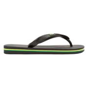 Clas Brasil II Ad Flip flops Ipanema , Black , Heren