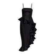 Gerimpelde jurk Zimmermann , Black , Dames