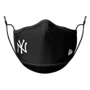 New York Yankees Gezichtsmasker New Era , Black , Unisex