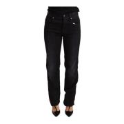 Slim-fit Jeans Ermanno Scervino , Black , Dames