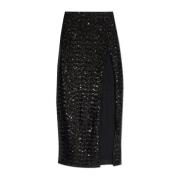 Paillettenrok Oseree , Black , Dames