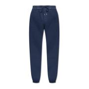 Sweatpants met logo Saint Laurent , Blue , Heren