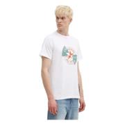 Chuck Patch Distort Tee T-shirt Converse , White , Heren