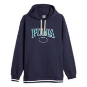 Team Hoodie Puma , Blue , Heren