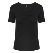 Goedkope T-shirt Pieces , Black , Dames