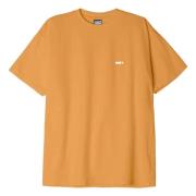 T-shirt Obey , Orange , Heren