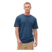 T-shirt Munich , Blue , Heren