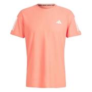 Own the Run T-shirt Adidas , Pink , Heren