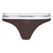 Bikini Bottom Calvin Klein , Brown , Dames