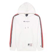 Legacy Basketball Contrast Details Fleece Hoodie Champion , White , He...