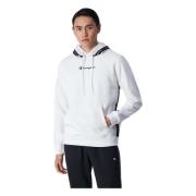 Hoodie Champion , White , Heren