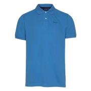 Regular Fit Short Sleeve Polo Gant , Blue , Heren