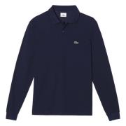 Klassieke pasvorm lange mouw polo Lacoste , Blue , Heren