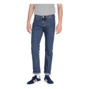 501 Regular Long broek Levi's , Blue , Heren