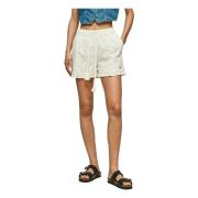 Short Shorts Pepe Jeans , White , Dames