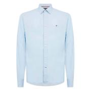 1985 Collection Slim Fit Pique Shirt Tommy Hilfiger , Blue , Heren