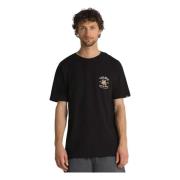 Middle Of Nowhere T-shirt Vans , Black , Heren