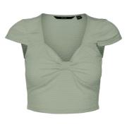 T-shirt Vero Moda , Green , Dames