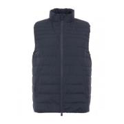 Blauwe Gewatteerde Vest met Ritssluiting People of Shibuya , Blue , He...