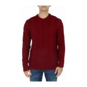 Stijlvolle knitwear voor mannen herfst/winter Superdry , Brown , Heren