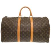 Pre-owned Canvas louis-vuitton-bags Louis Vuitton Vintage , Brown , Da...