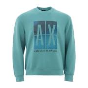 Stijlvolle Modal Sweater Armani Exchange , Green , Heren