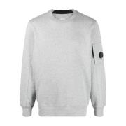 Stijlvolle Patch Katoenen Sweatshirt C.p. Company , Gray , Heren