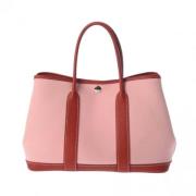 Pre-owned Leather handbags Hermès Vintage , Pink , Dames