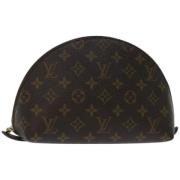 Pre-owned Canvas pouches Louis Vuitton Vintage , Brown , Dames