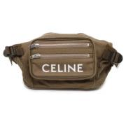 Pre-owned Canvas celine-bags Celine Vintage , Green , Dames