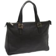 Pre-owned Leather handbags Fendi Vintage , Black , Dames