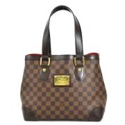 Pre-owned Canvas louis-vuitton-bags Louis Vuitton Vintage , Brown , Da...