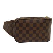 Pre-owned Canvas louis-vuitton-bags Louis Vuitton Vintage , Brown , Da...