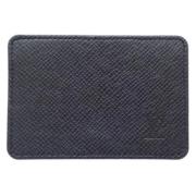 Pre-owned Canvas wallets Louis Vuitton Vintage , Black , Dames