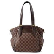 Pre-owned Canvas louis-vuitton-bags Louis Vuitton Vintage , Brown , Da...