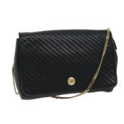 Pre-owned Leather celine-bags Celine Vintage , Black , Dames