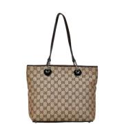 Pre-owned Canvas gucci-bags Gucci Vintage , Brown , Dames