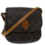 Pre-owned Canvas shoulder-bags Louis Vuitton Vintage , Brown , Dames