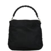 Pre-owned Canvas gucci-bags Gucci Vintage , Black , Dames