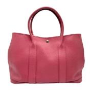 Pre-owned Leather handbags Hermès Vintage , Pink , Dames