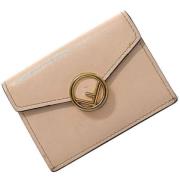 Pre-owned Leather wallets Fendi Vintage , Beige , Dames