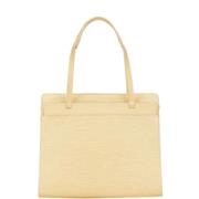 Pre-owned Leather louis-vuitton-bags Louis Vuitton Vintage , Beige , D...