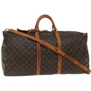 Pre-owned Canvas travel-bags Louis Vuitton Vintage , Brown , Dames