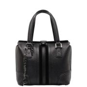 Pre-owned Leather handbags Gucci Vintage , Black , Dames