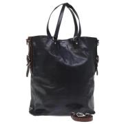 Pre-owned Leather prada-bags Prada Vintage , Black , Dames