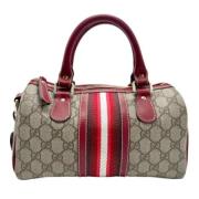 Pre-owned Canvas gucci-bags Gucci Vintage , Brown , Dames