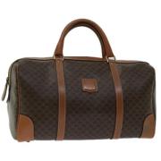 Pre-owned Leather travel-bags Celine Vintage , Brown , Dames