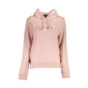 Roze Hoodie van Fleece met Logo Fila , Pink , Dames