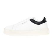 Retro Low-Top Sneakers Armani Exchange , White , Heren