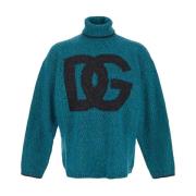 Stijlvolle Sweater Gxr18Tjfmn1S9001 Dolce & Gabbana , Green , Heren